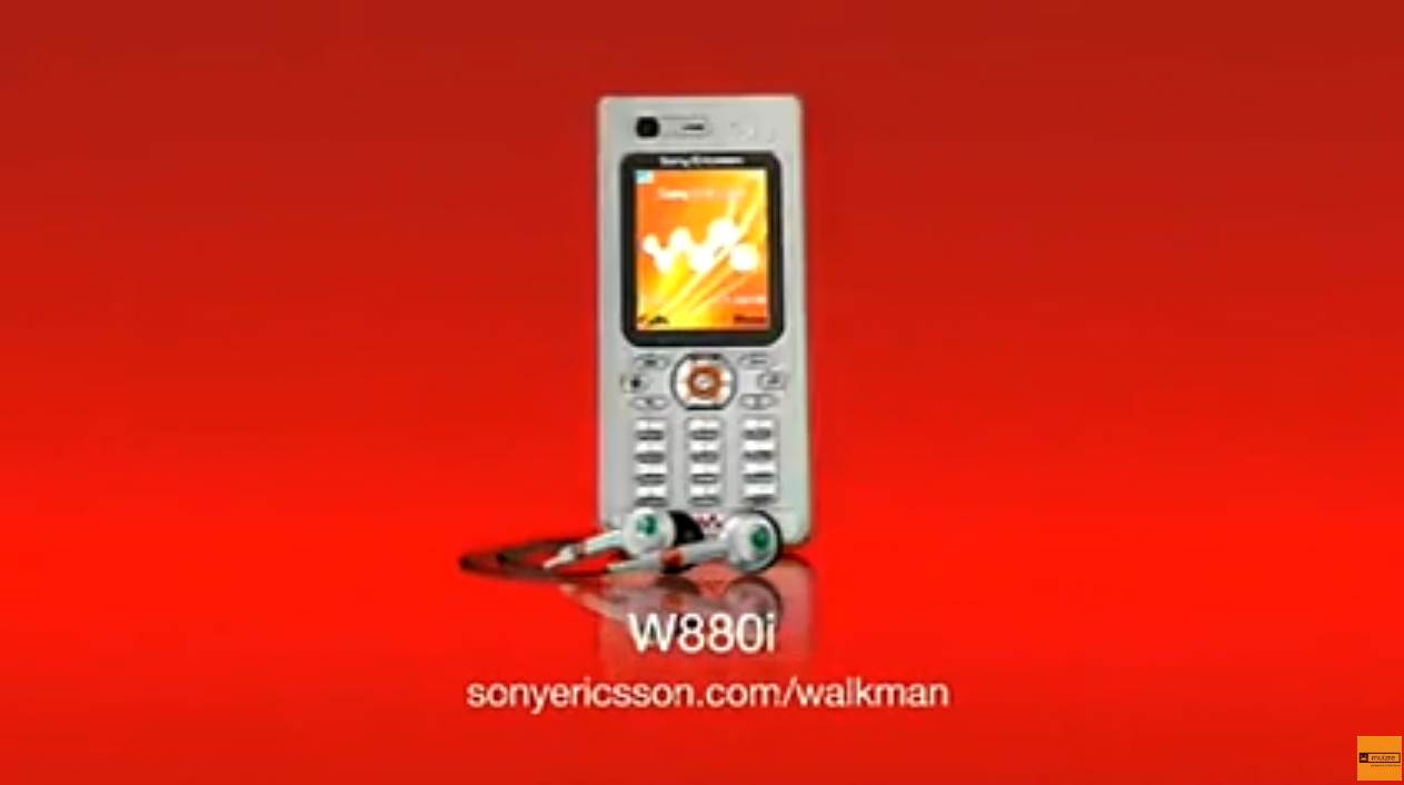 Музыка из рекламы Sony Ericsson w880i - Happy Anniversary