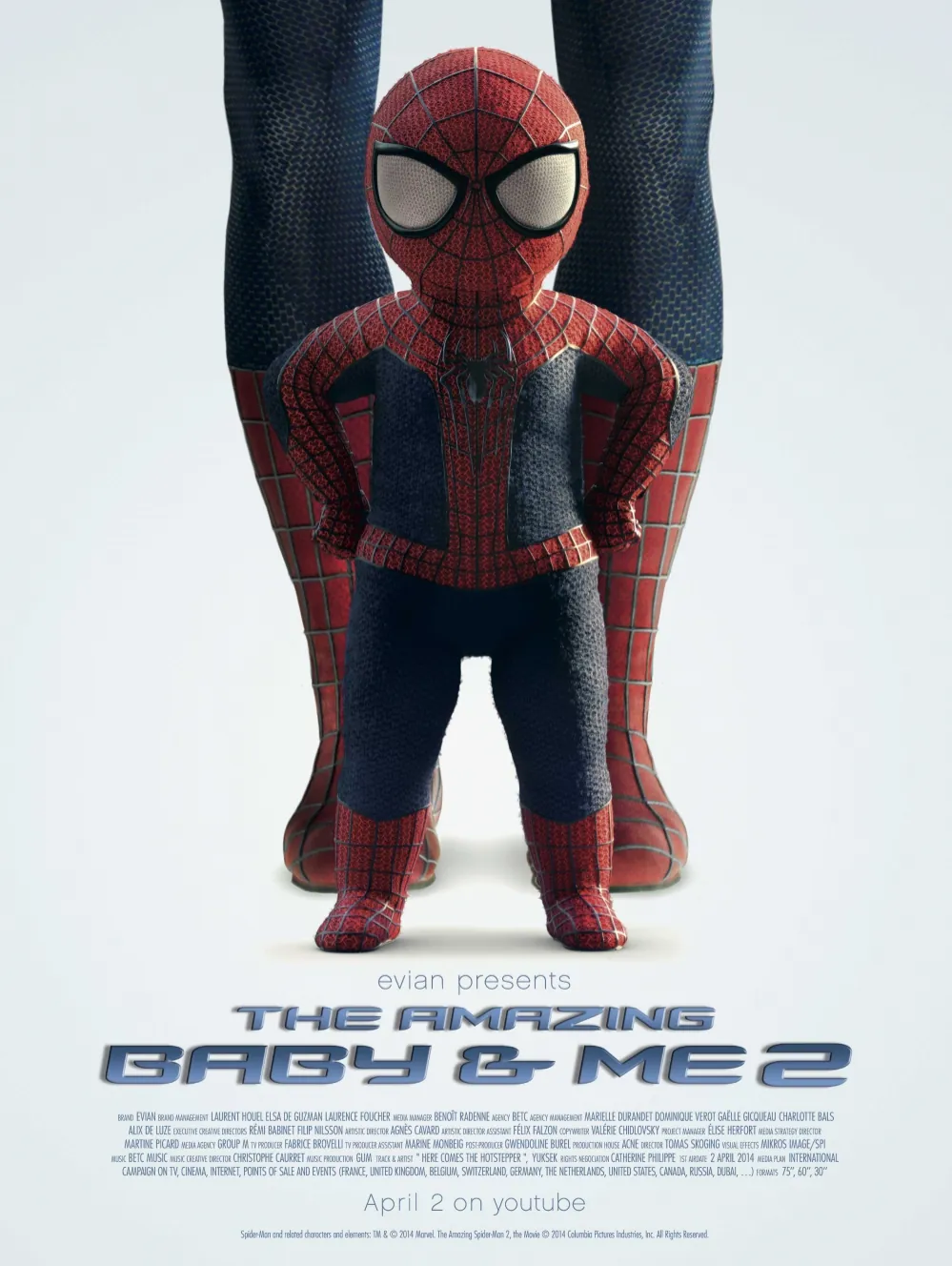 Evian Spider-Man - The Amazing Baby & me 2 Evian Spider-Man - The Amazing Baby & me 2