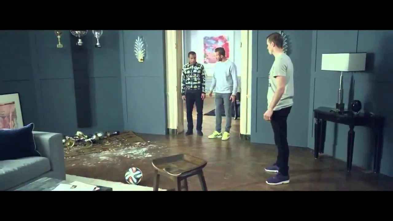 adidas Football - House Match (Beckham, Zidane, Bale и Lucas Moura)