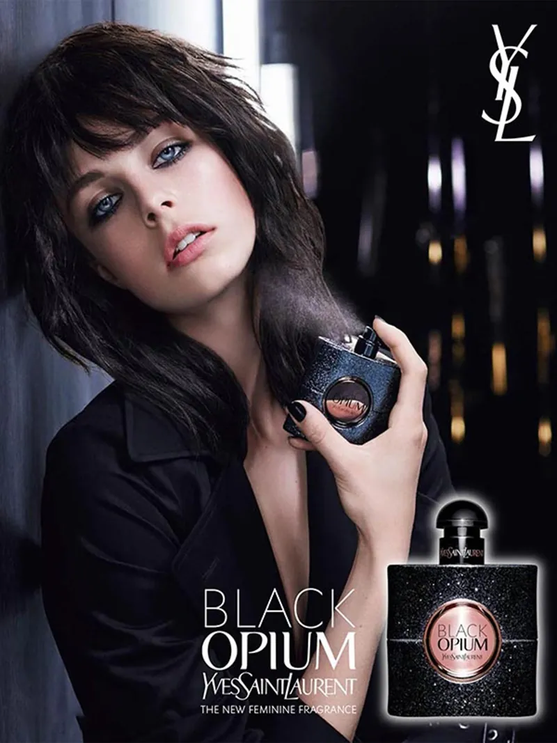 Yves Saint Laurent - Black Opium (Edie Campbell) Yves Saint Laurent - Black Opium (Edie Campbell)