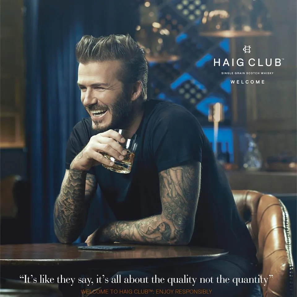 Haig Club - David Beckham