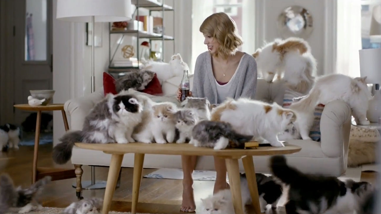 Музыка из рекламы Diet Coke - Taylor Swift Kittens
