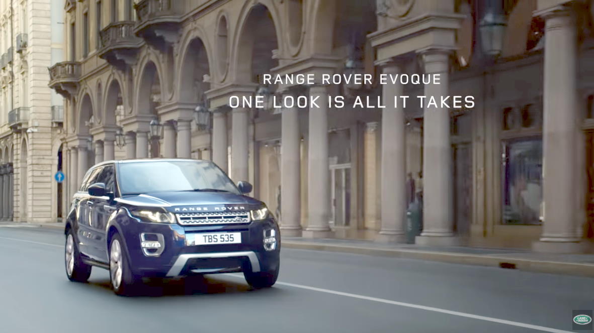 Музыка и видеоролик из рекламы Range Rover Evoque Музыка и видеоролик из рекламы Range Rover Evoque