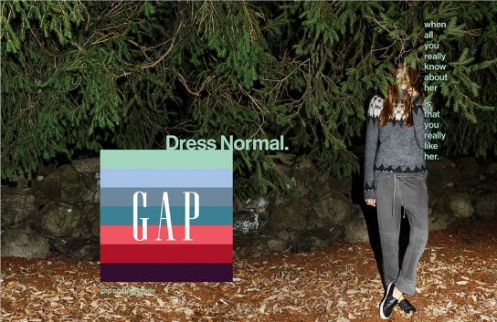 Музыка и видеоролик из рекламы Gap Dress Normal (Sofia Coppola)