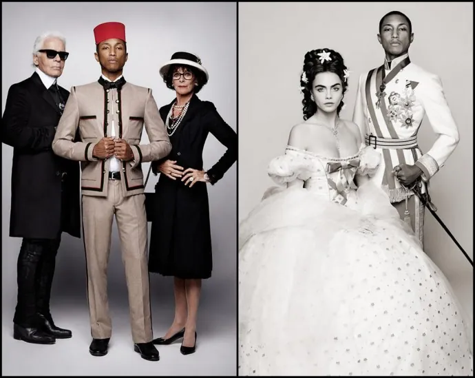 CHANEL - Reincarnation (Karl Lagerfeld, Pharrell Williams, Cara Delevingne, Géraldine Chaplin)