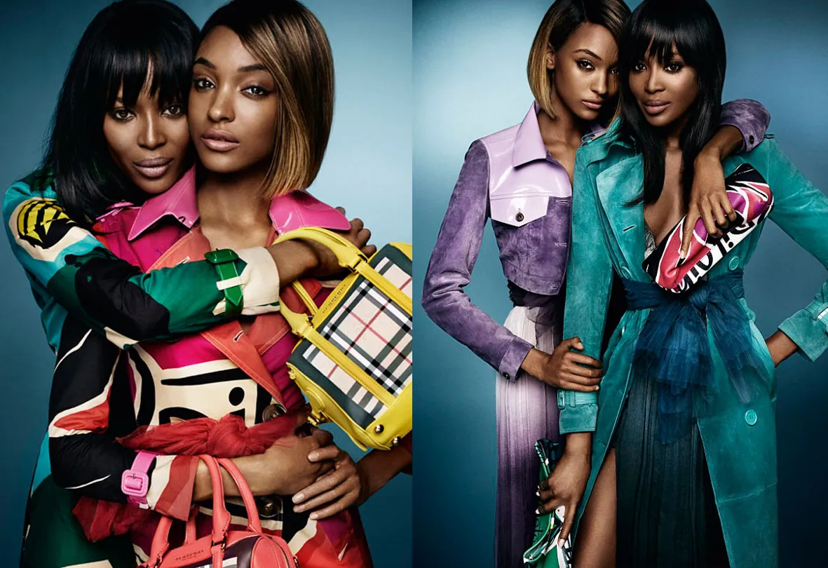 Burberry - Spring-Summer (Naomi Campbell, Jourdan Dunn) Burberry - Spring-Summer (Naomi Campbell, Jourdan Dunn)