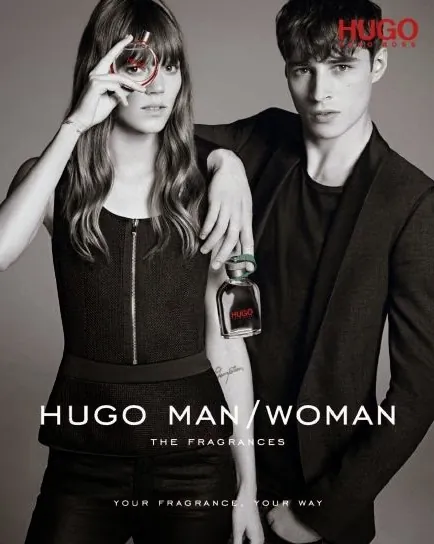 HUGO Man-Woman – Your Fragrance, Your Way (Freja Beha Erichsen, Adrien Sahores)