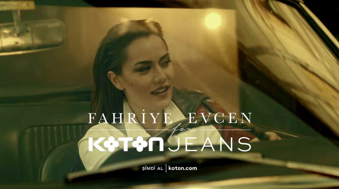 Музыка из рекламы Koton - Şimdi Beyaz Jean Moda (Fahriye Evcen)