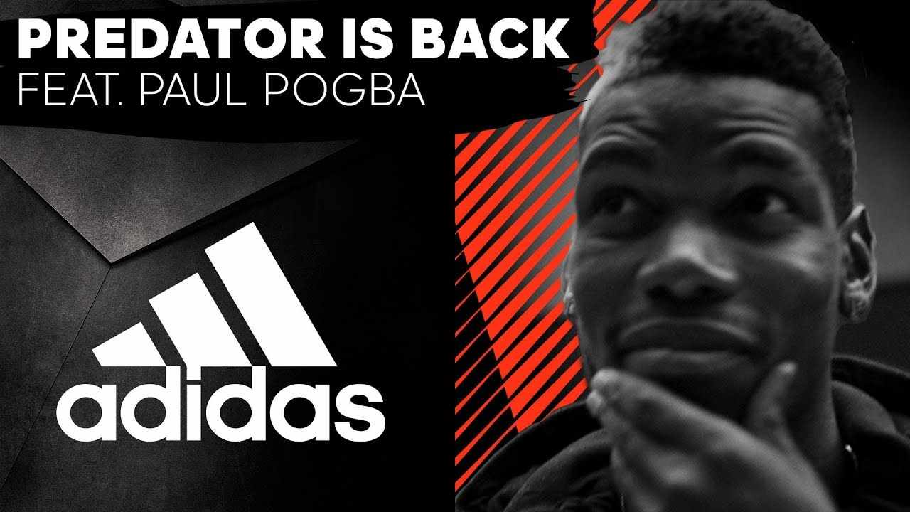 Музыка из рекламы adidas Football - Predator Is Back (Paul Pogba)