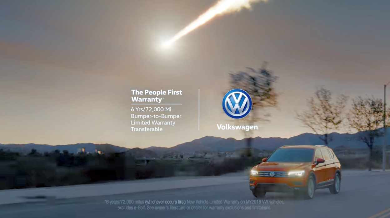 Старая реклама volkswagen