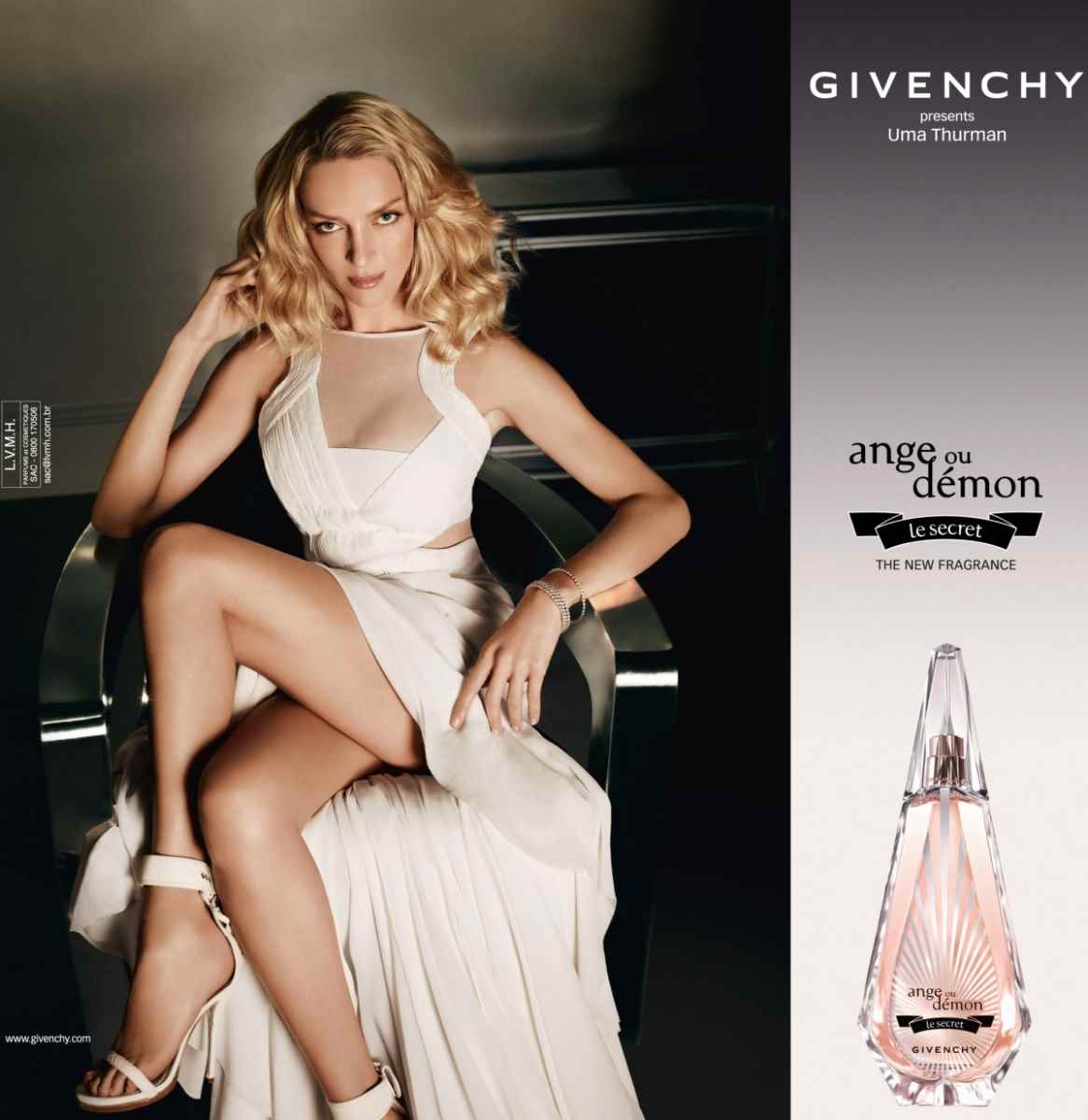 Музыка из рекламы Givenchy - Ange ou Demon Le Secret (Uma Thurman)
