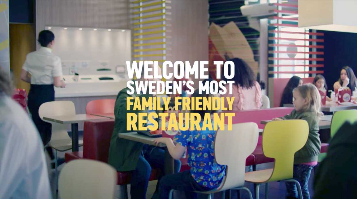 Музыка из рекламы McDonalds – Sweden’s most family friendly restaurant Музыка из рекламы McDonalds – Sweden’s most family friendly restaurant