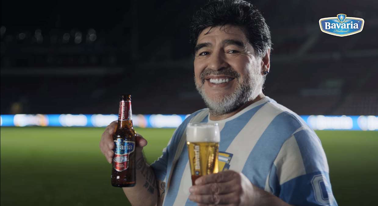 Музыка из рекламы Bavaria 0.0 - The Original (Maradona)