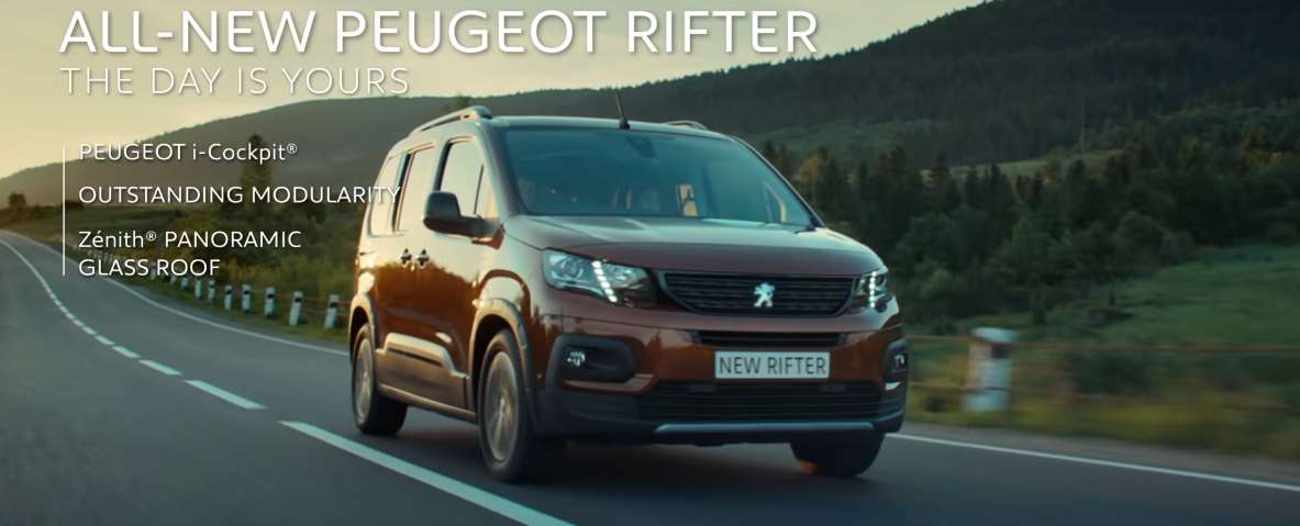 Музыка из рекламы Peugeot Rifter Музыка из рекламы Peugeot Rifter