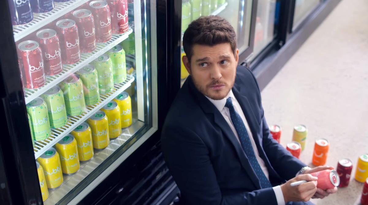 Музыка из рекламы Bubly - Michael Bublé vs. bubly Музыка из рекламы Bubly - Michael Bublé vs. bubly