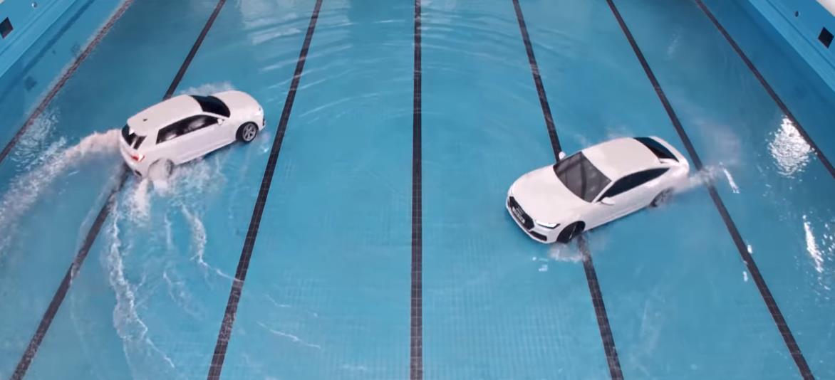 Музыка из рекламы Audi - Synchronised Swim