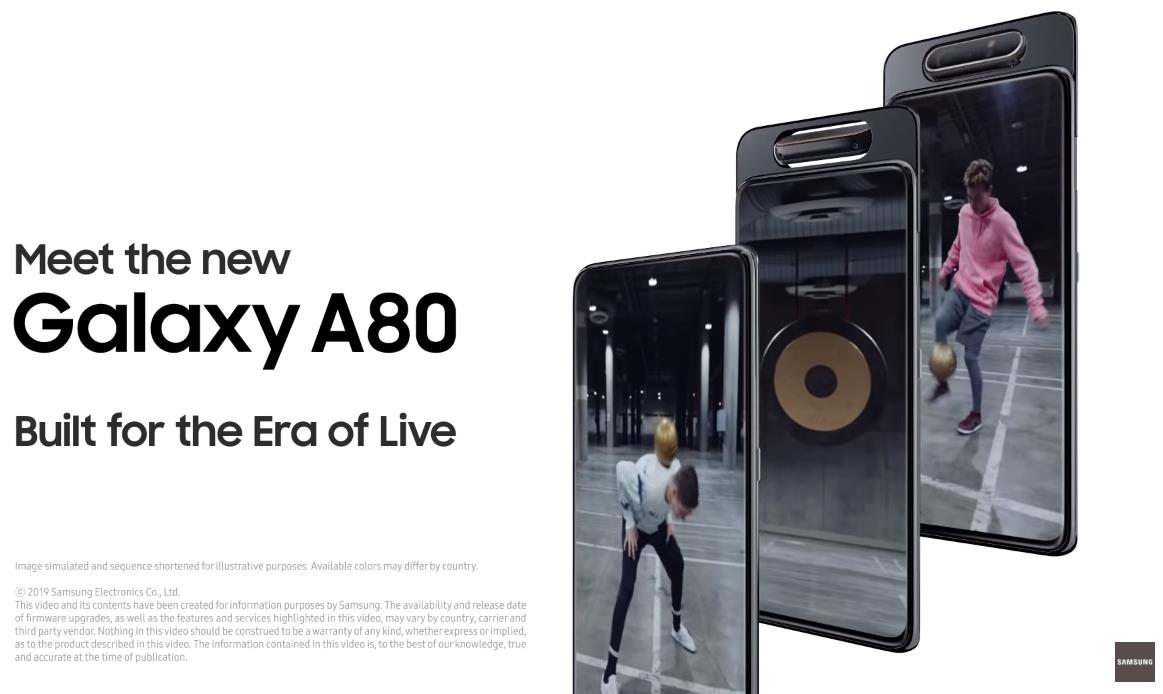 Музыка из рекламы Samsung Galaxy A80 – Football