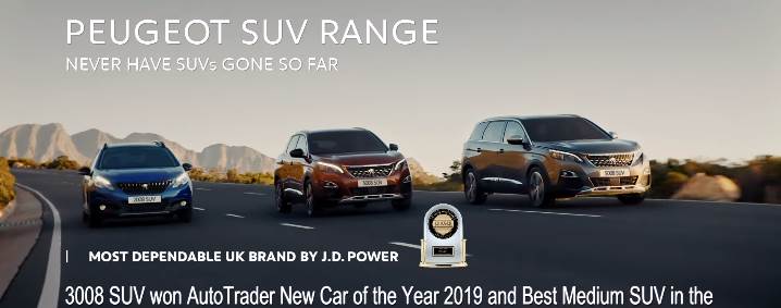 Музыка из рекламы Peugeot SUV Range - J.D.POWER Музыка из рекламы Peugeot SUV Range - J.D.POWER
