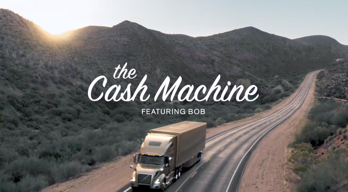 Музыка из рекламы Volvo Trucks - The Cash Machine featuring Bob