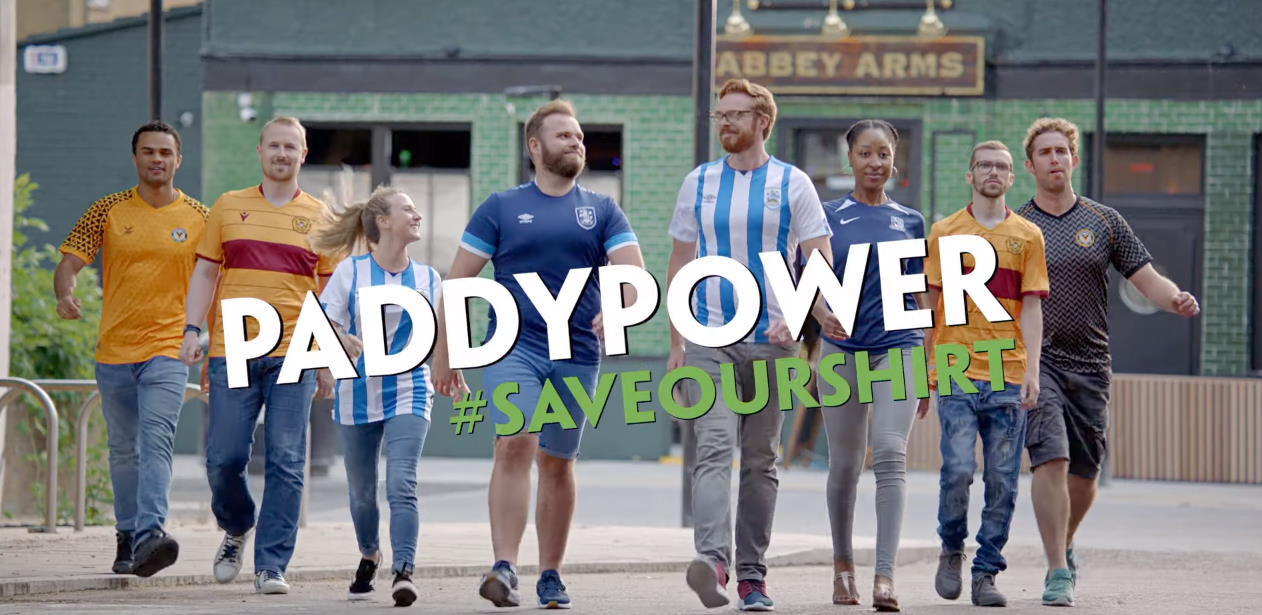 Музыка из рекламы Paddy Power - Save Our Shirt