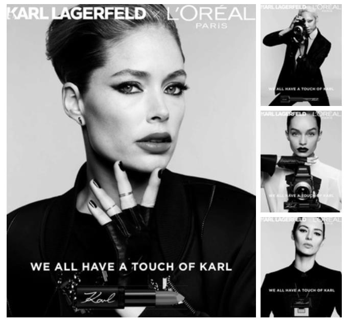 Музыка из рекламы Karl Lagerfeld x L'Oréal Paris
