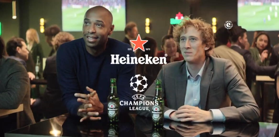 Музыка из рекламы Heineken - Better Together (Thierry Henry)