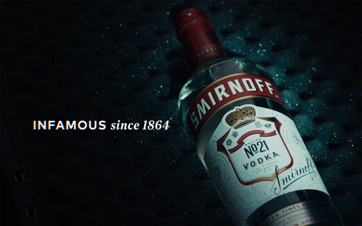 Музыка из рекламы Smirnoff - Infamous Since 1864
