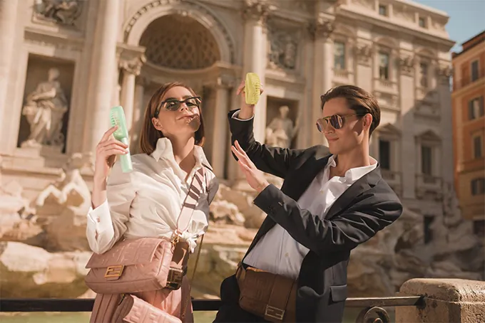 Fendi - The Baguette's Roman Holidays (Kiernan Shipka, Christian Coppola)