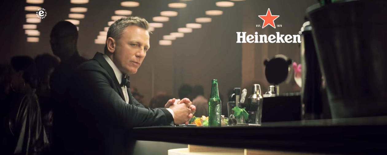 Музыка из рекламы Heineken - 007 (Daniel Craig)