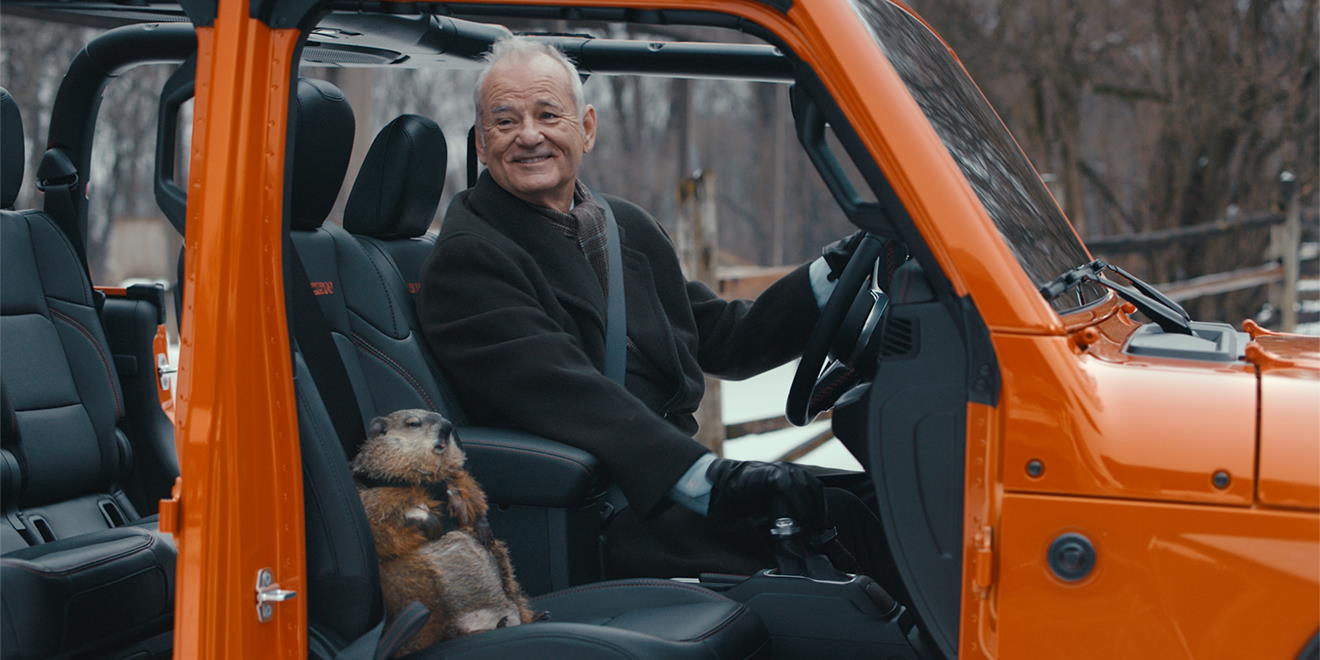 Музыка из рекламы Jeep - Groundhog Day (Bill Murray) Музыка из рекламы Jeep - Groundhog Day (Bill Murray)