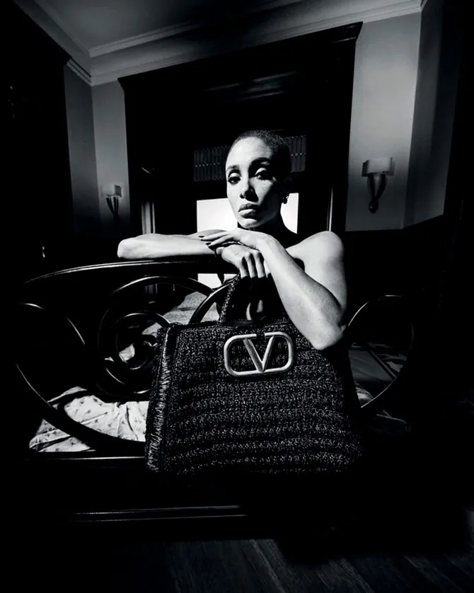 Valentino Le Noir - Women's Spring-Summer (Adwoa Aboah)