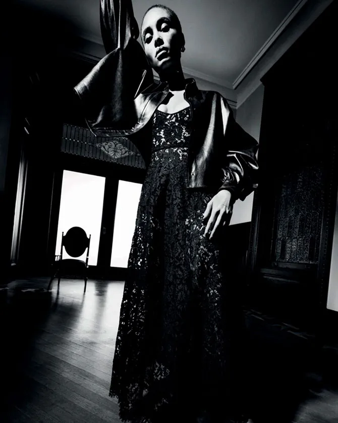 Valentino Le Noir - Women's Spring-Summer (Adwoa Aboah)