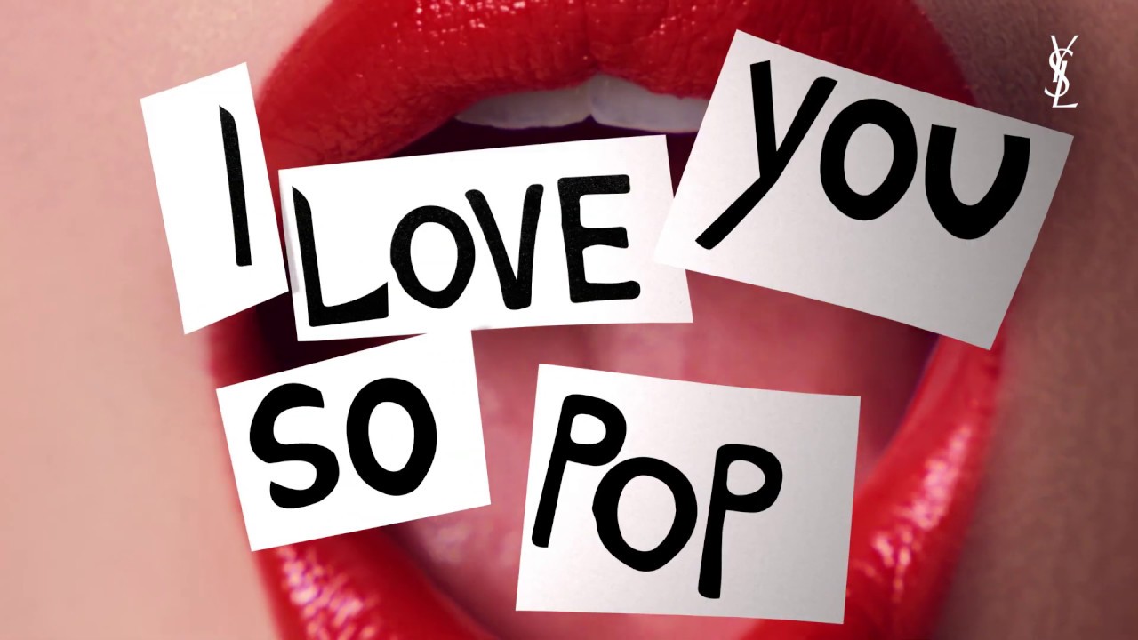 Музыка из рекламы YSL - I Love You So Pop