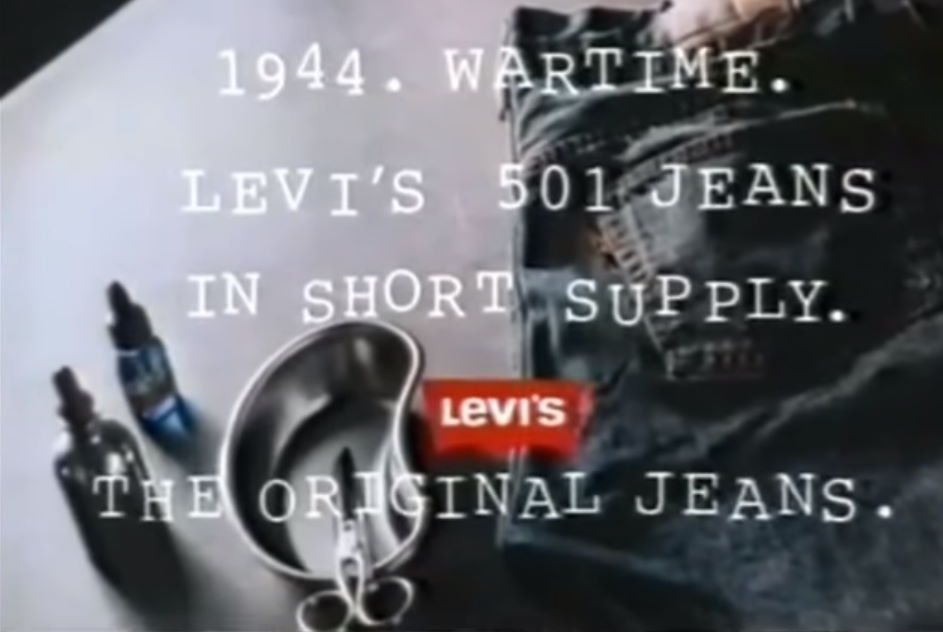 Музыка из рекламы Levi's 501 - In Short Supply