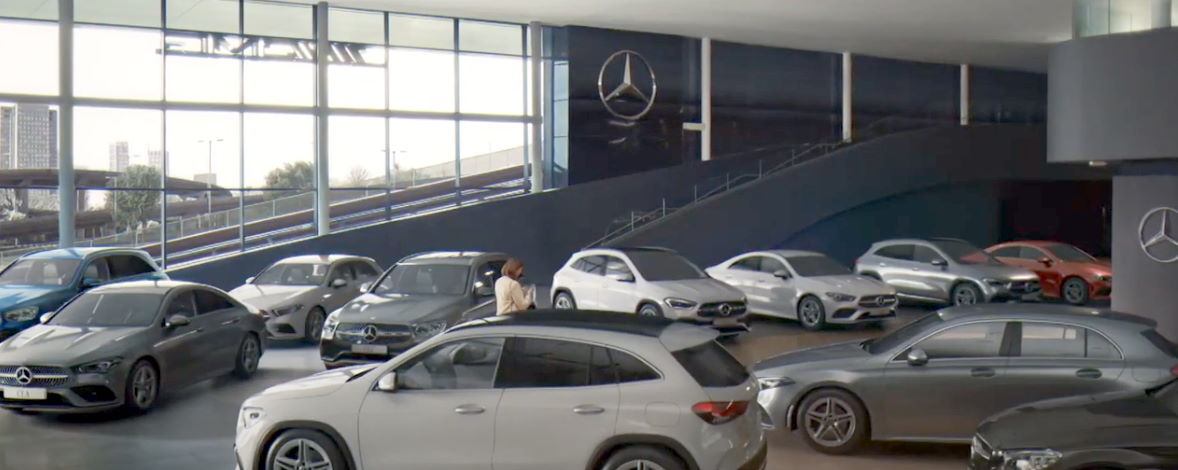 Музыка из рекламы Mercedes-Benz - Online Showroom
