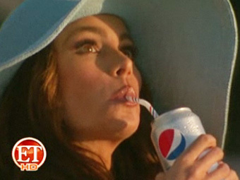 Бекхэм снялся в рекламе Pepsi с одной из самых желанных женщин в мире