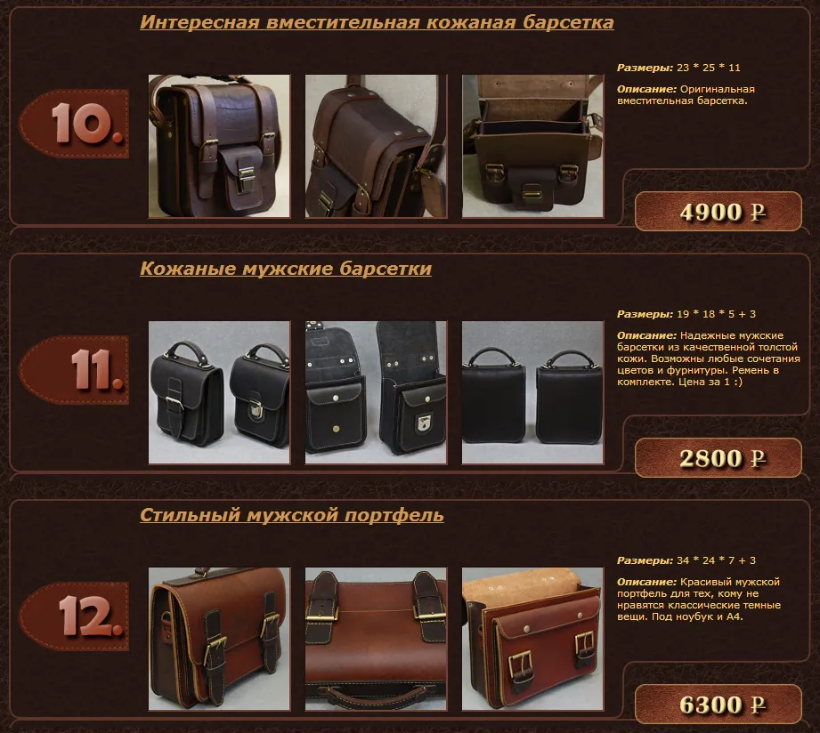 Мужские портфели — завершающий штрих образа