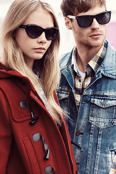 Кара Дельвинь в рекламной кампании Pepe Jeans Кара Дельвинь в рекламной кампании Pepe Jeans
