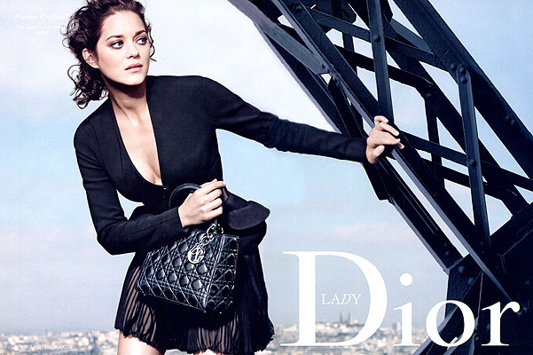 Марион Котийяр вновь снялась для Lady Dior