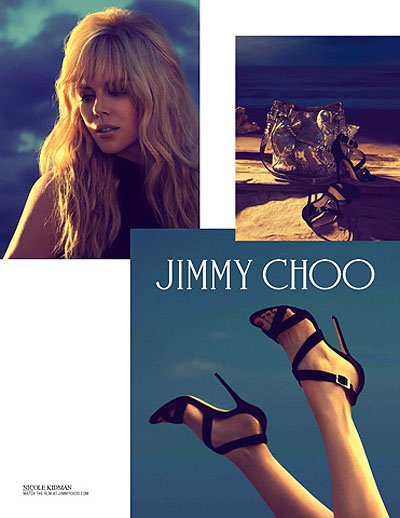 Николь Кидман в образе Бриджит Бардо для Jimmy Choo