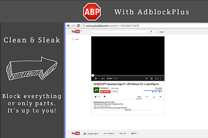 Adblock Plus научился блокировать рекламу и комментарии на YouTube