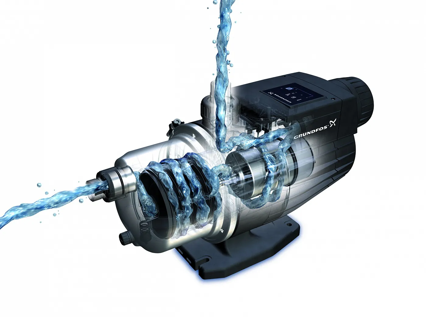 Насосные станции Grundfos и насосы Pedrollo для скважин и канализации