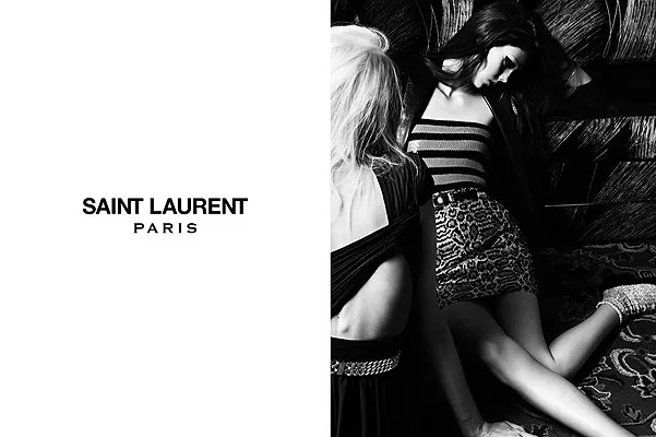 Эди Слиман выпустил весеннюю рекламную кампанию Saint Laurent 2014