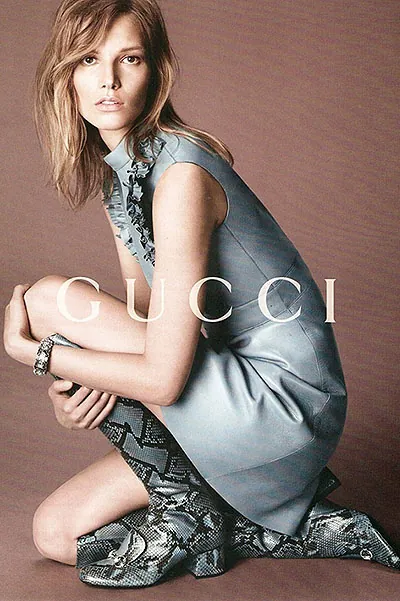 Международная команда: Наташа Поли и другие модели в рекламе Gucci Международная команда: Наташа Поли и другие модели в рекламе Gucci
