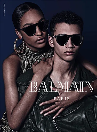Кара Дельвинь и другие модели в рекламе очков Balmain Кара Дельвинь и другие модели в рекламе очков Balmain