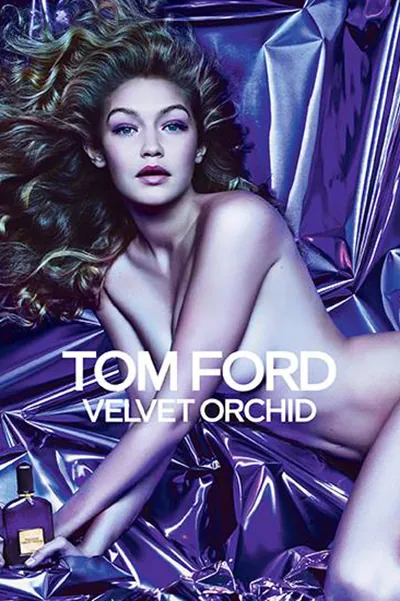 Джиджи Хадид в рекламе нового аромата от Tom Ford