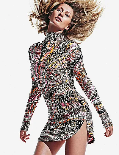 Летящая: Жизель Бундхен в новой рекламной кампании Emilio Pucci