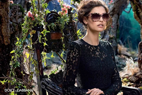 Бьянка Балти представляет осеннюю коллекцию очков Dolce & Gabbana