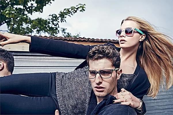 Кара Дельвинь в рекламной кампании Pepe Jeans
