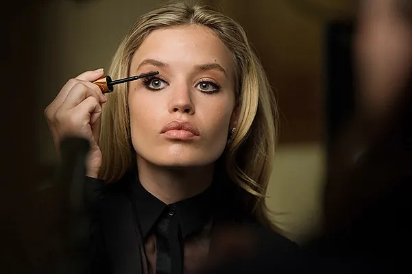 Джорджия Мэй Джаггер в рекламной съемке Rimmel